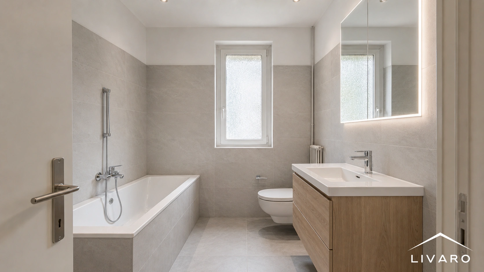 Badezimmer vor der Renovation