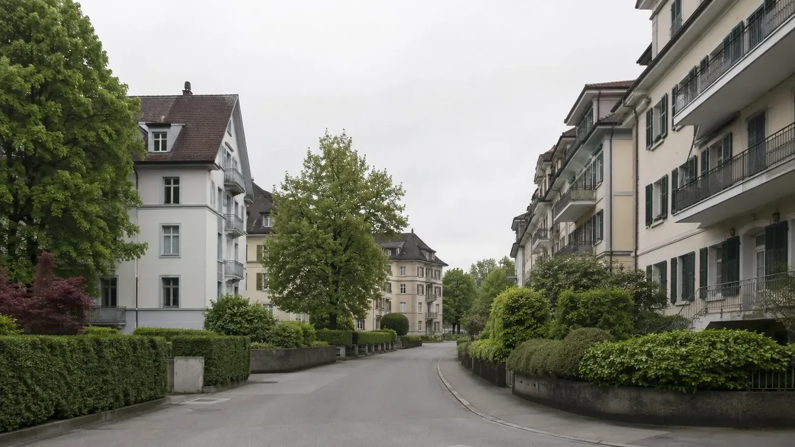 Wohnquartier in Zürich im Einsatzgebiet von Livaro